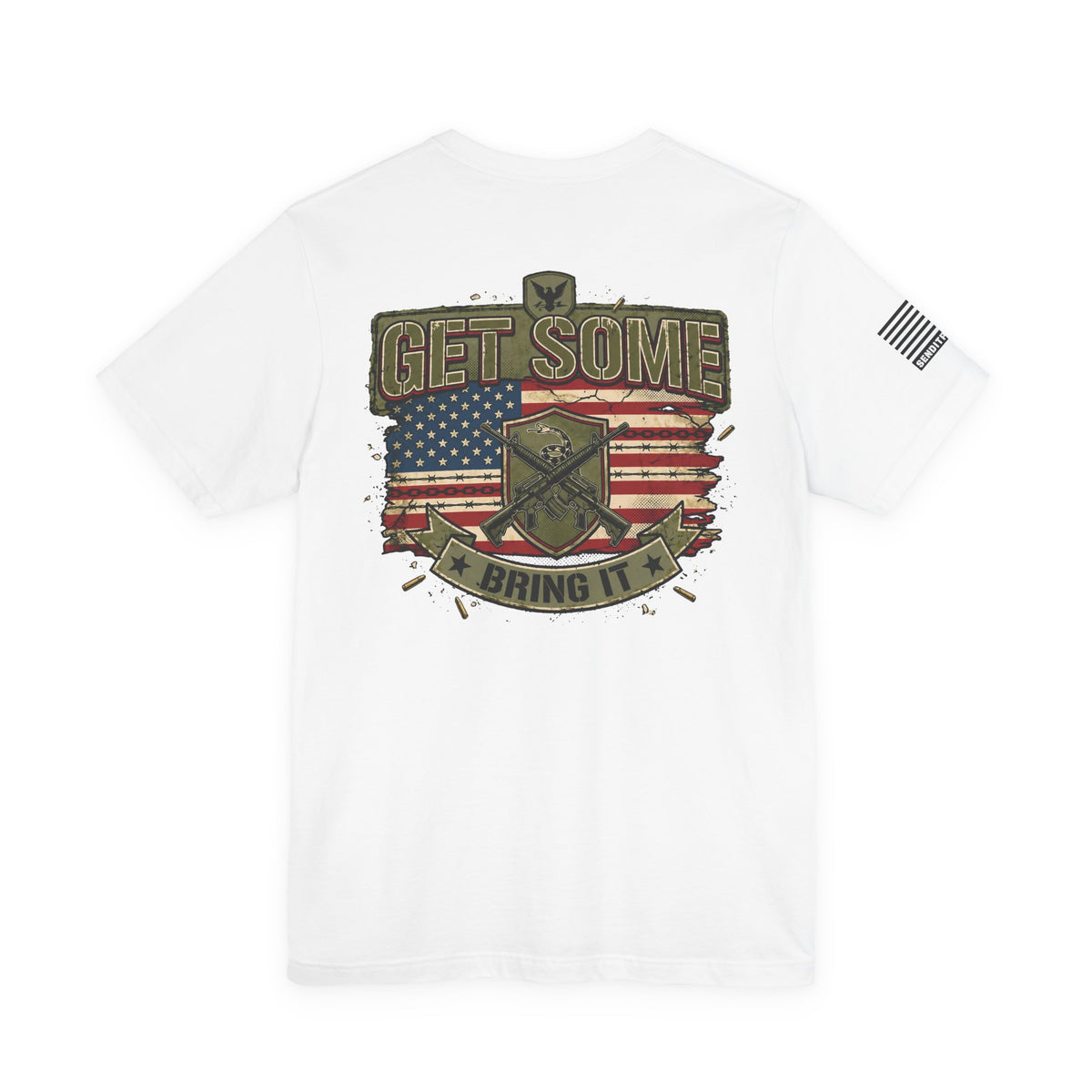 Get Some T-Shirt —  Back Design Patriotic Tee