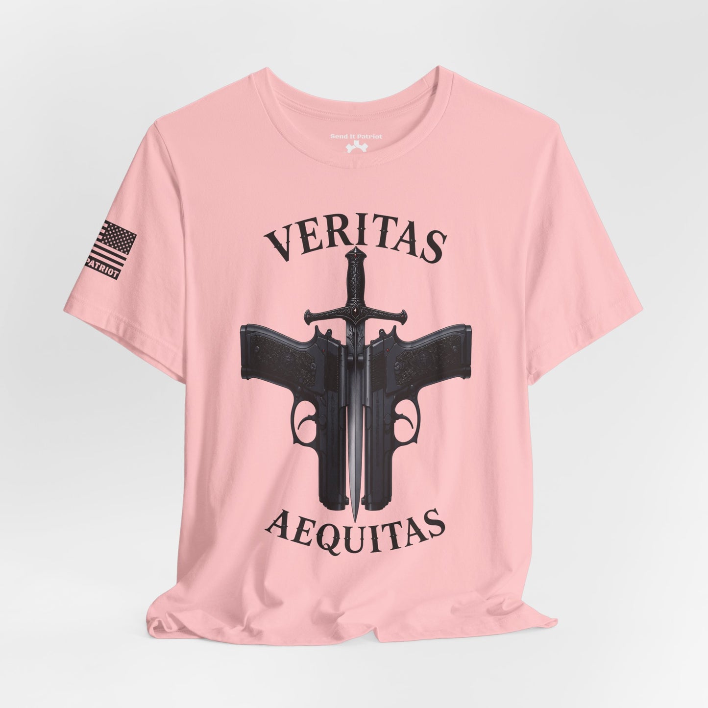 Veritas Aequitas T-Shirt | Patriotic Style Tee