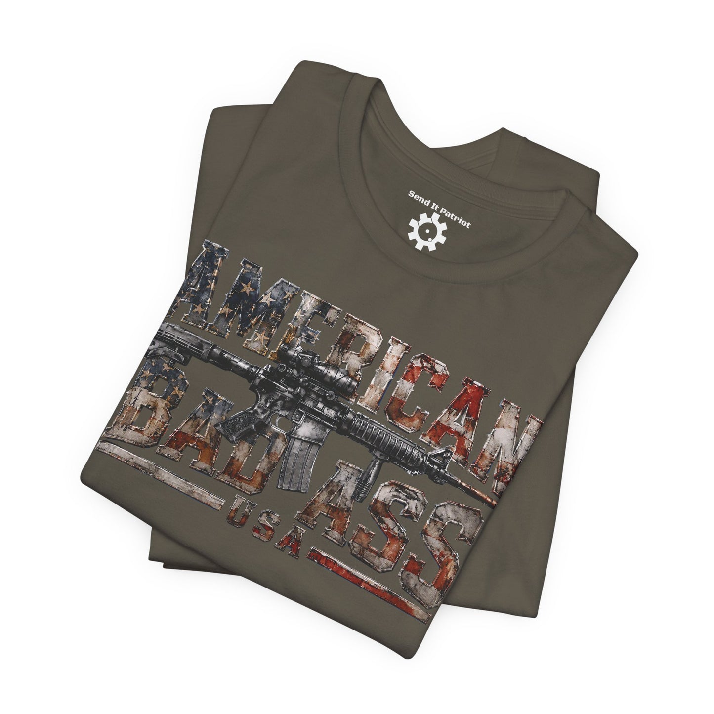 American Bad Ass T-Shirt | Patriotic Style Tee