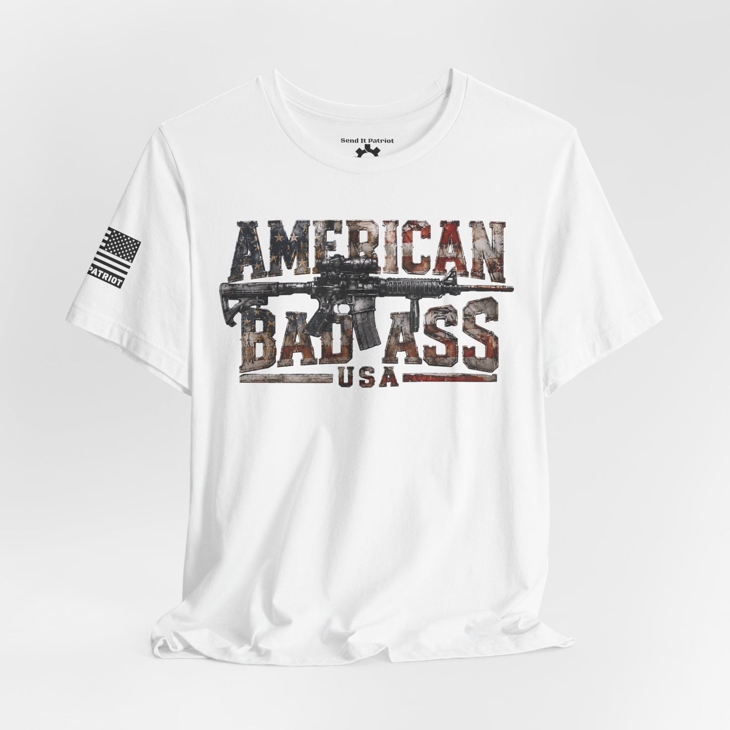 American Bad Ass T-Shirt | Patriotic Style Tee