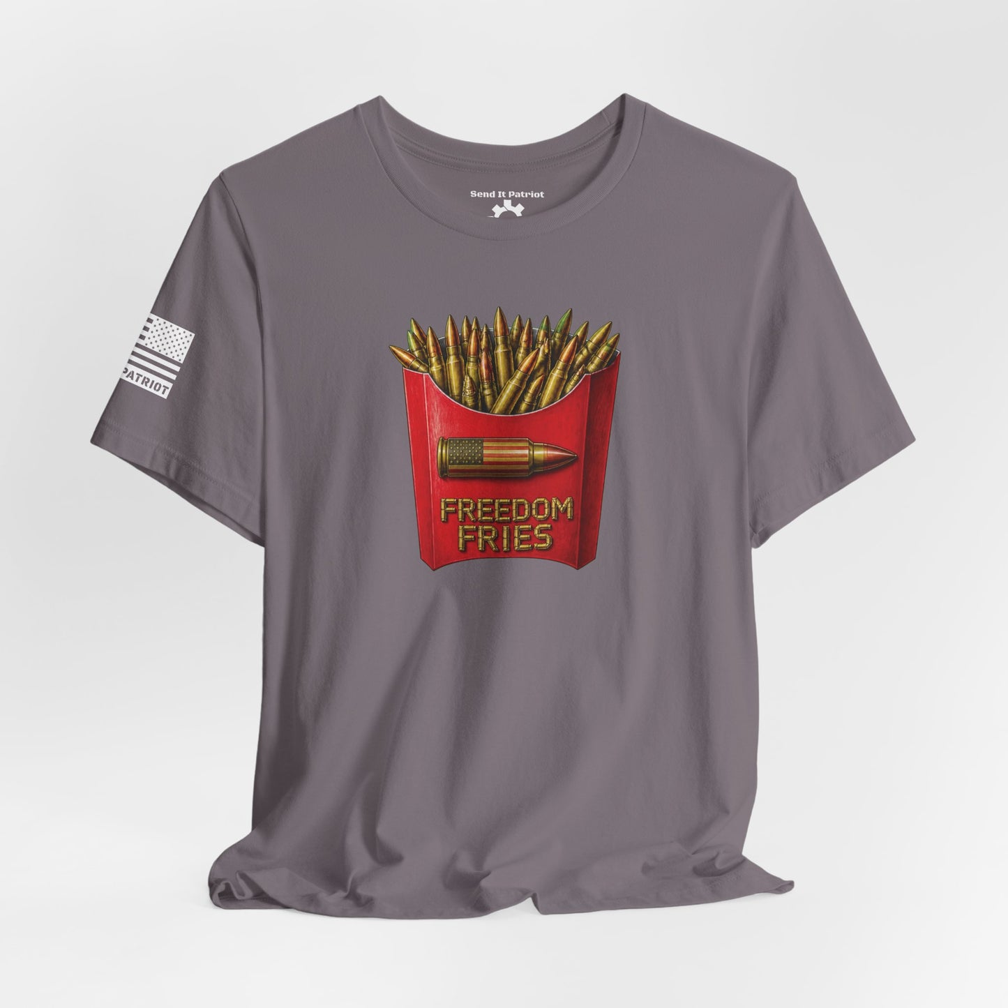 Freedom Fries T-Shirt – Patriotic Fries Graphic Tee