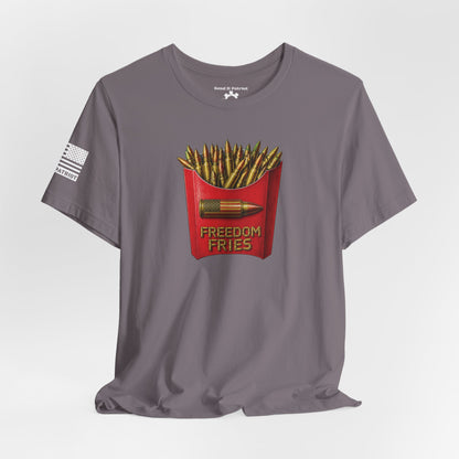 Freedom Fries T-Shirt – Patriotic Fries Graphic Tee