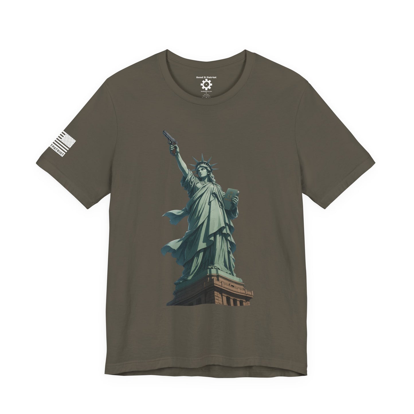 The Real Statue of Liberty T-Shirt — Military Patriotic Tee