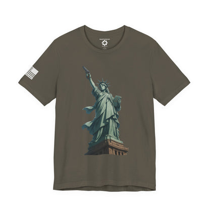 The Real Statue of Liberty T-Shirt — Military Patriotic Tee