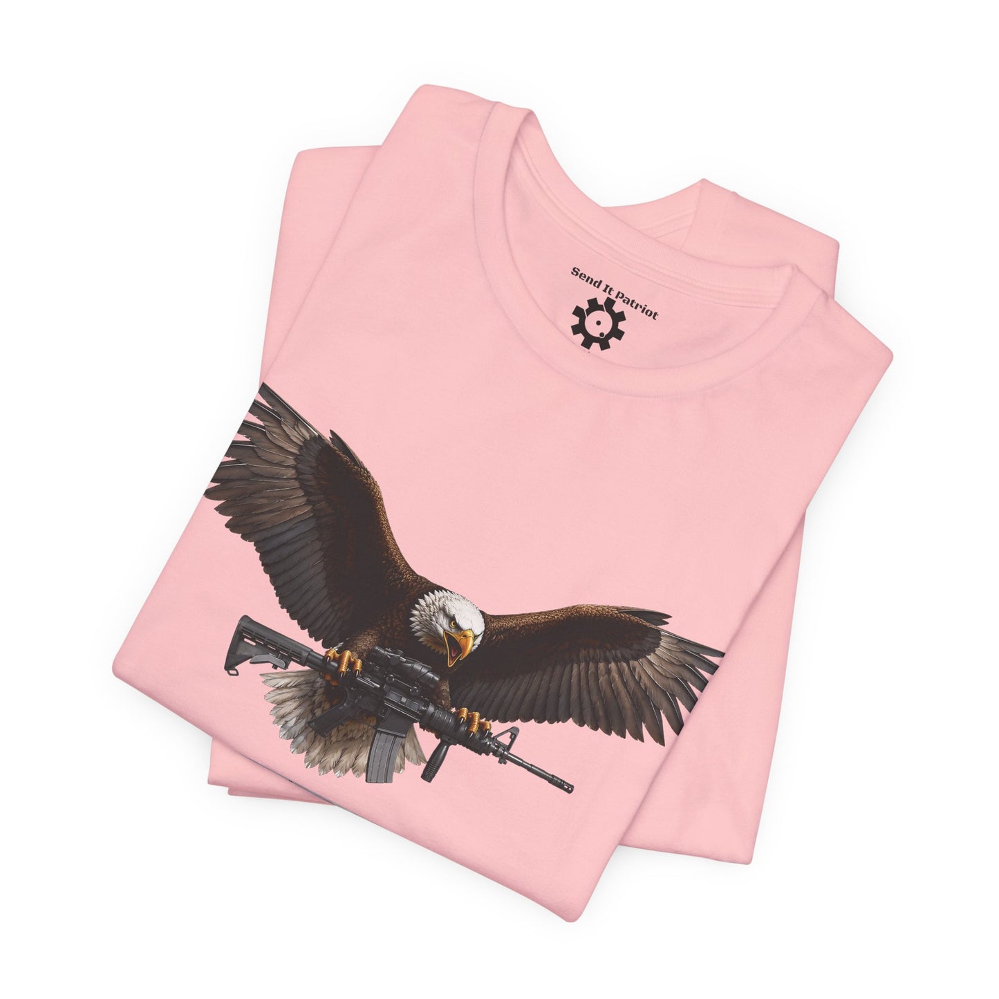 Freedom Tee — Military Weapons Print T-Shirt
