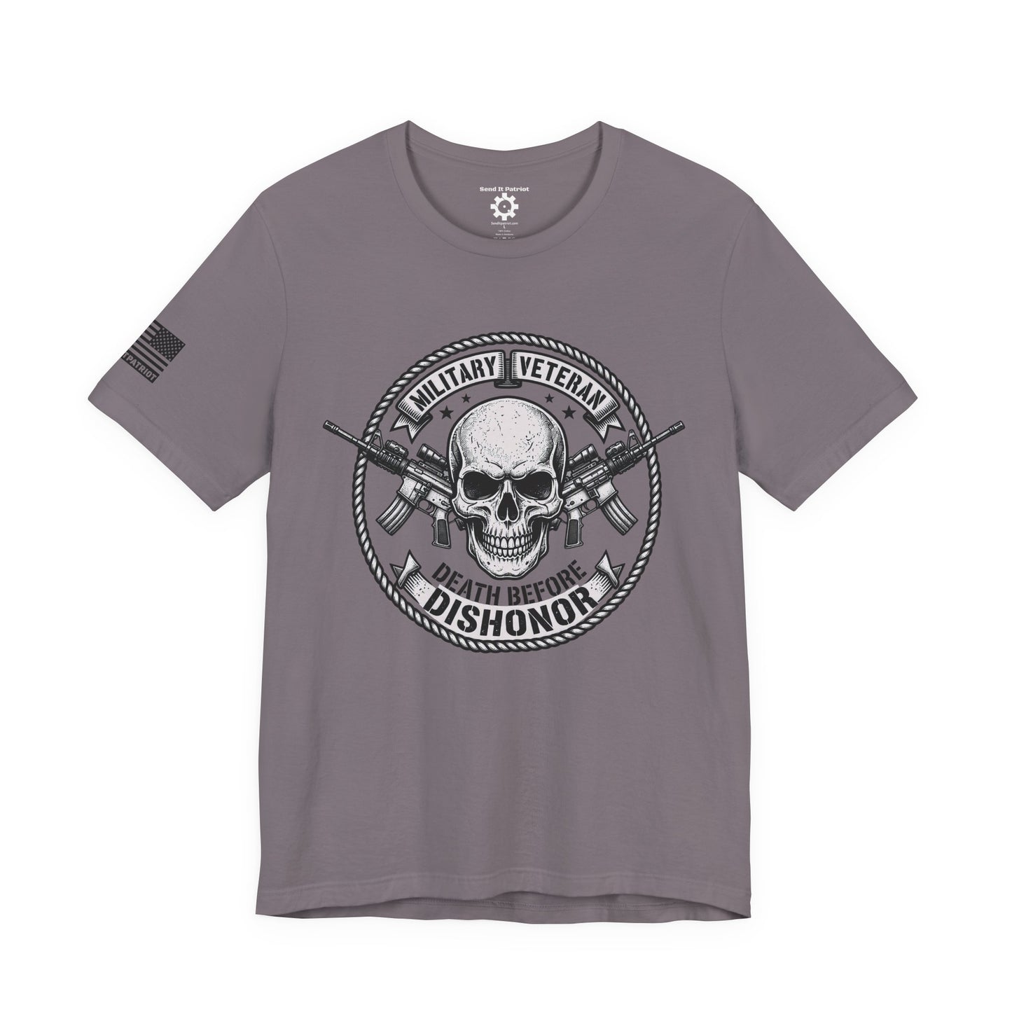 Death Before Dishonor Veteran T-Shirt — Patriotic Tee