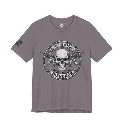 Death Before Dishonor Veteran T-Shirt — Patriotic Tee