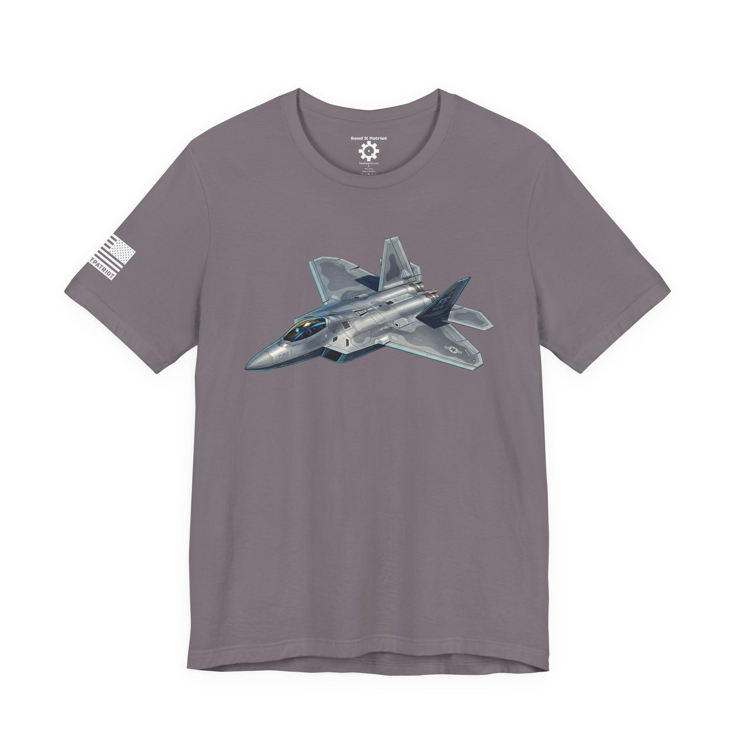 United States F-22 Raptor T-Shirt — Military Patriotic Tee