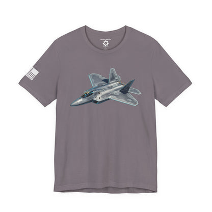 United States F-22 Raptor T-Shirt — Military Patriotic Tee