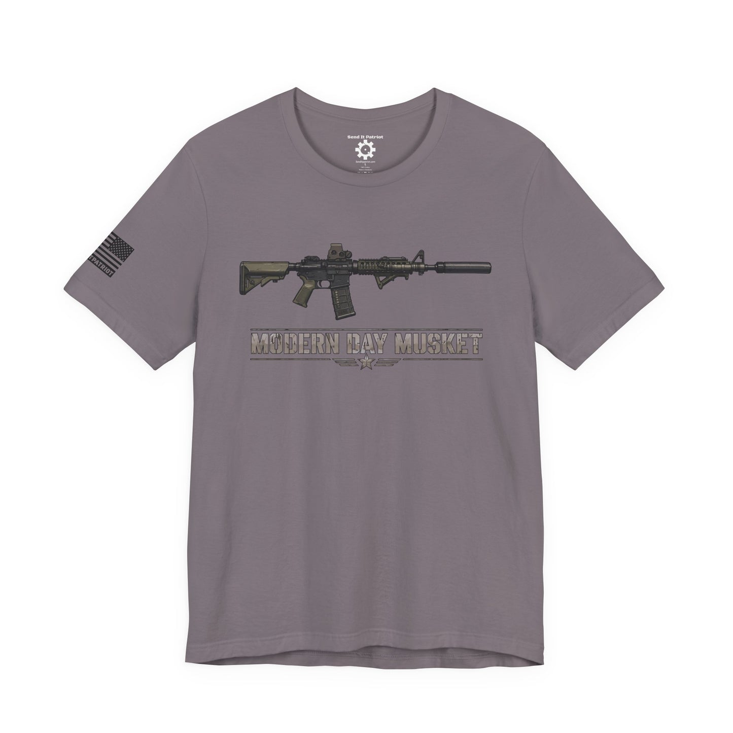 Modern Day Musket T-Shirt — Patriotic Tee