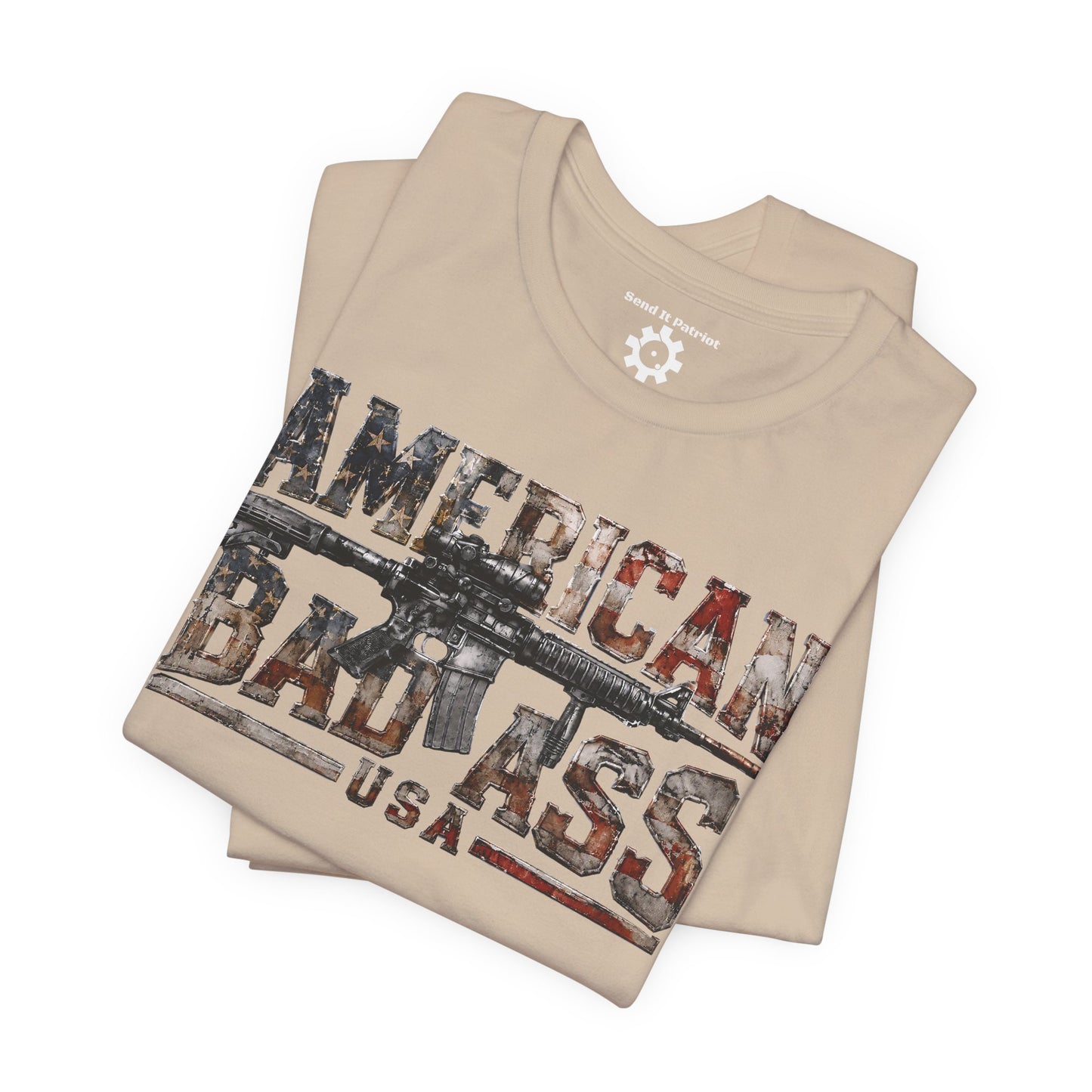 American Bad Ass T-Shirt | Patriotic Style Tee