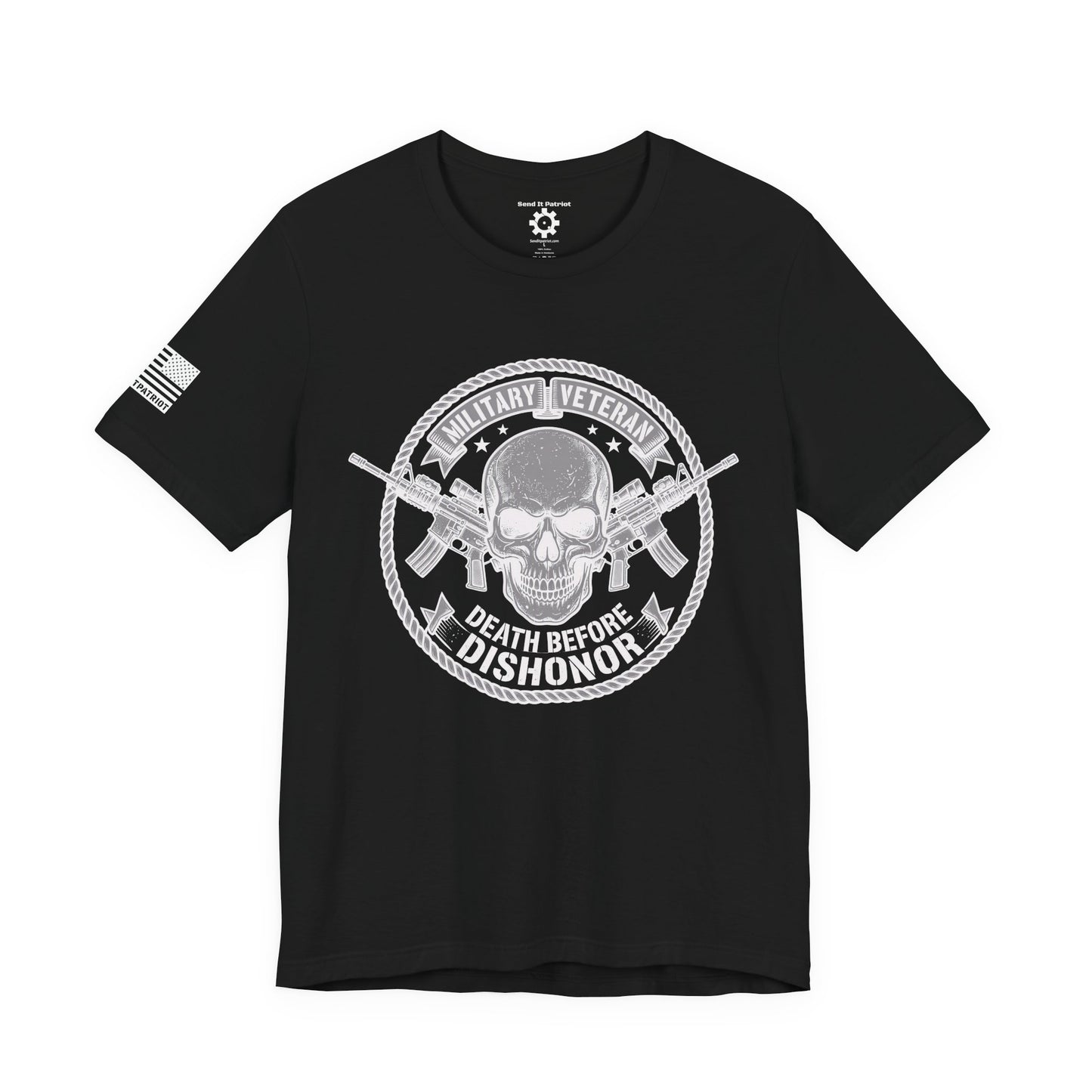 Death Before Dishonor Veteran T-Shirt — Patriotic Tee