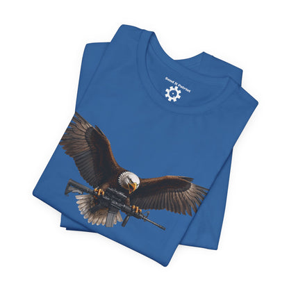 Freedom Tee — Military Weapons Print T-Shirt
