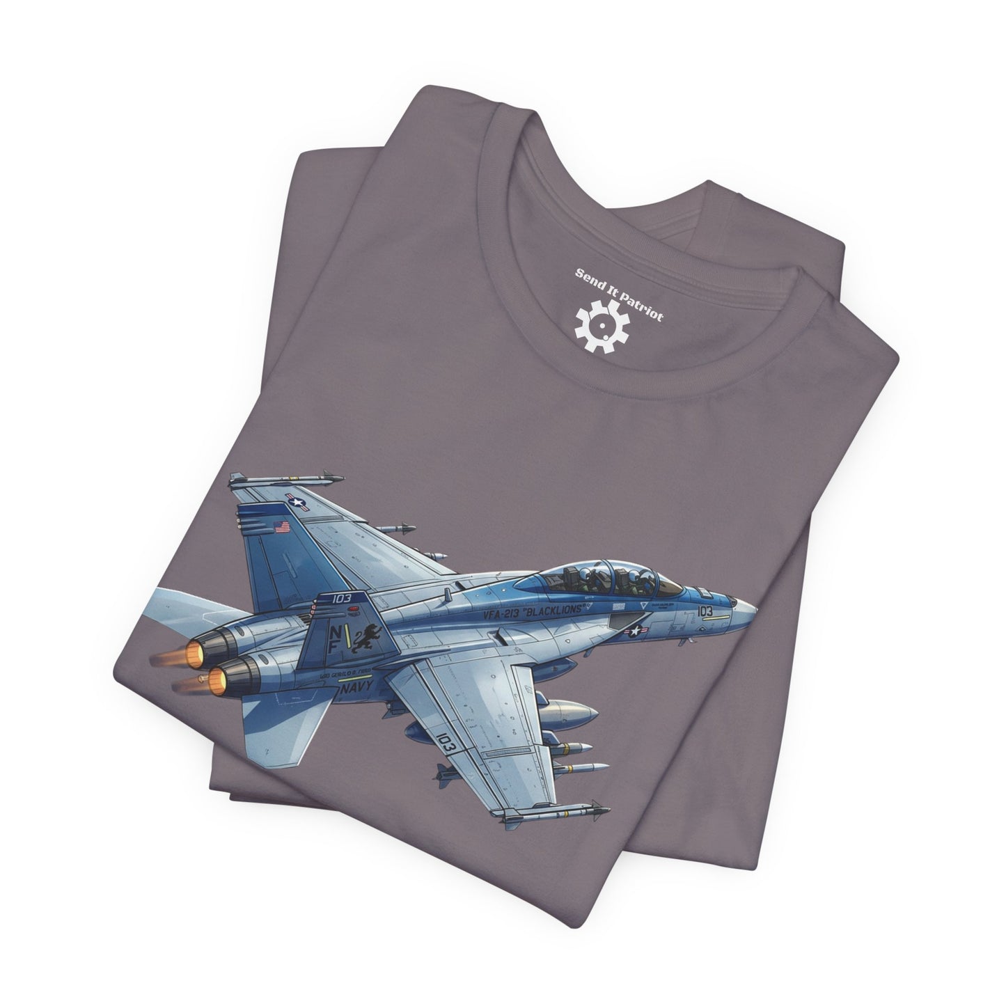 United States F/A 18 Super Hornet T-Shirt — Military Patriotic Tee