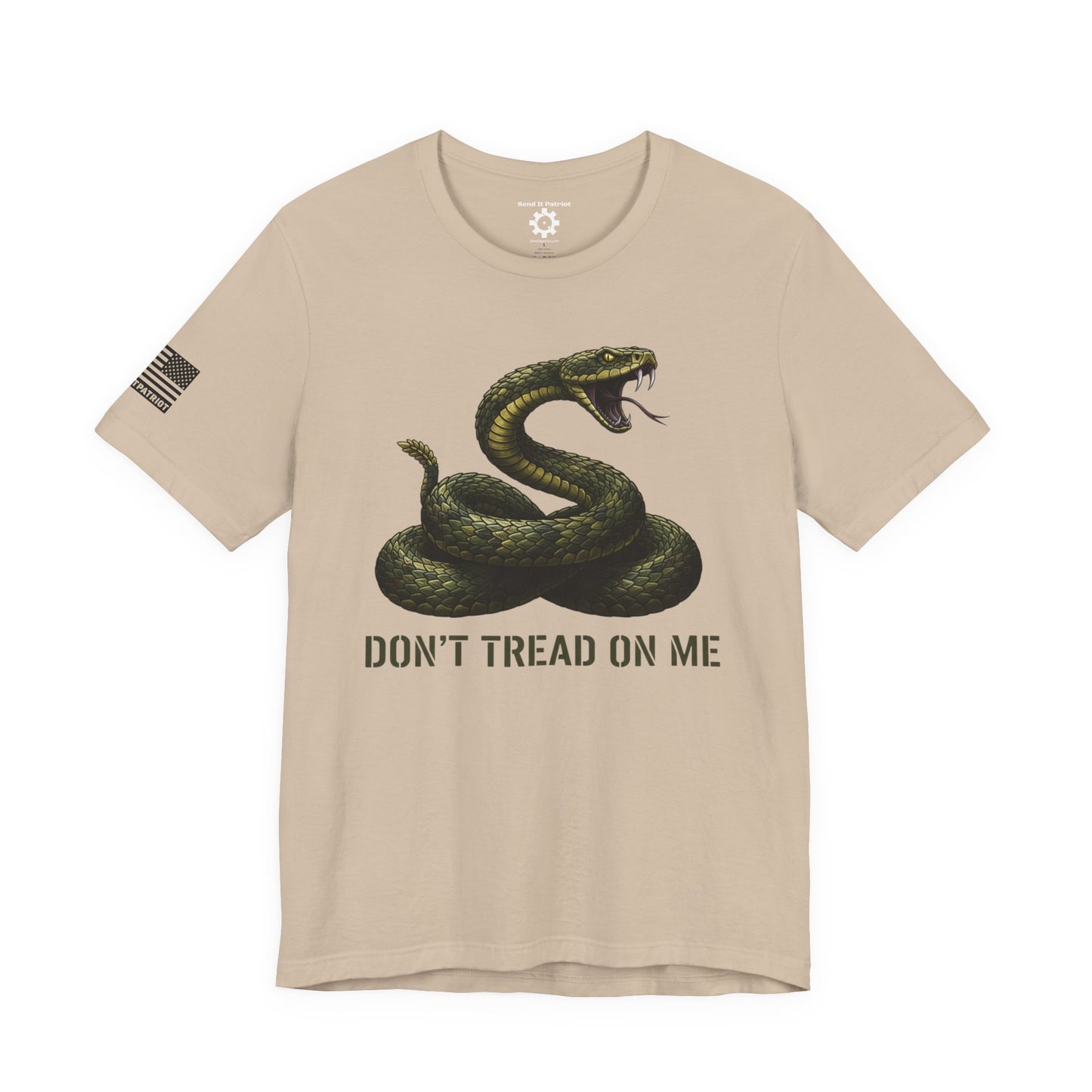 Don't Tread On Me Snake T-Shirt | Gadsden Flag Style Tee