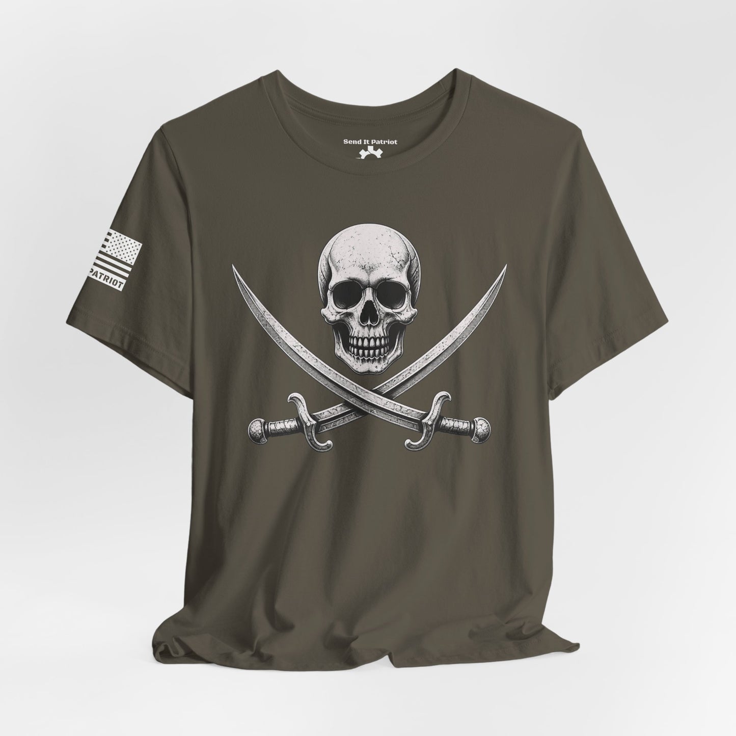 Calico Jack T-Shirt — Vintage Stars & Stripes Tee