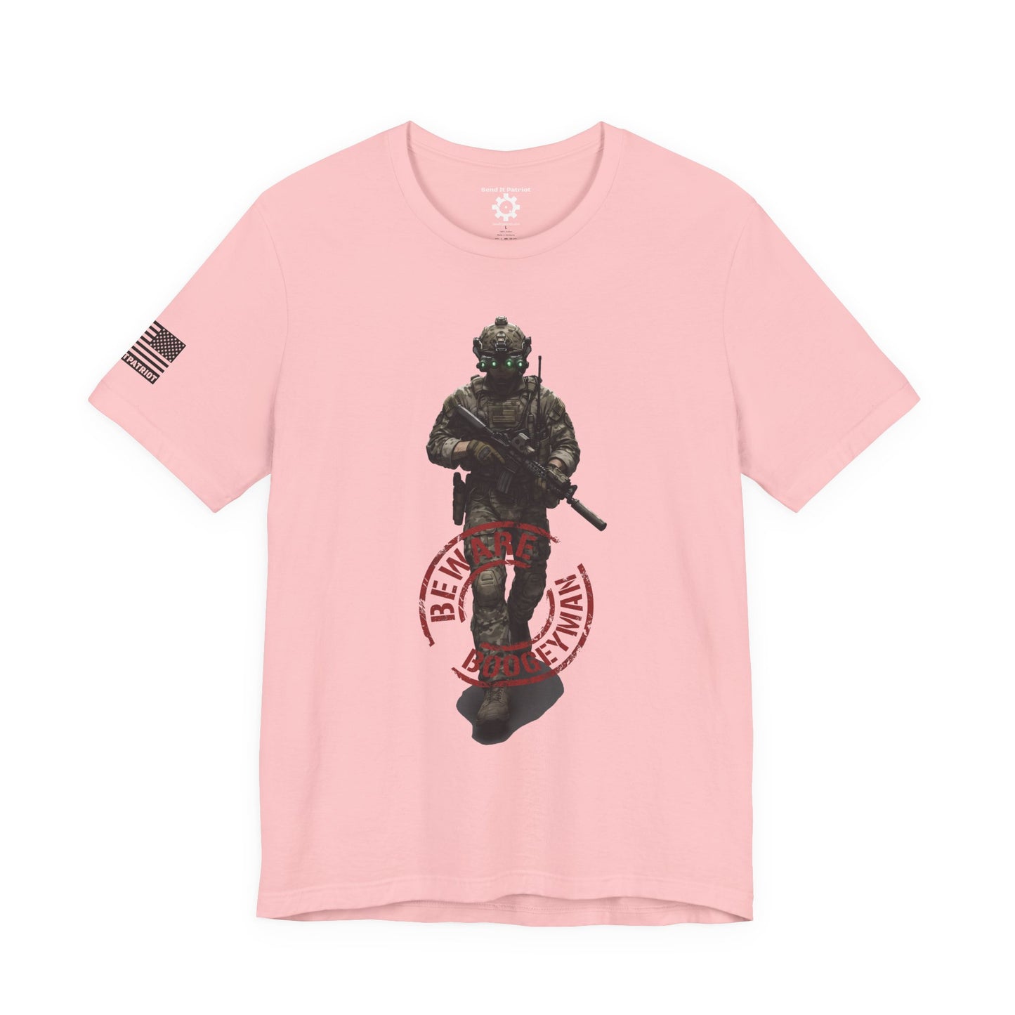 Beware Boogeyman | Boogeyman Hunter T-Shirt — Patriotic Tee
