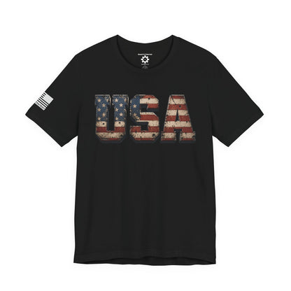 USA T-Shirt — Military Patriotic Tee