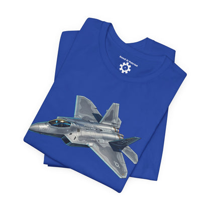 United States F-22 Raptor T-Shirt — Military Patriotic Tee