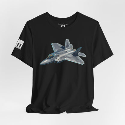 United States F-22 Raptor T-Shirt — Military Patriotic Tee