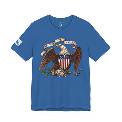American Bald Eagle  "In God We Trust" Tee — Patriotic Shirt