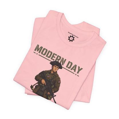 Modern Day Minuteman T-Shirt – Patriotic Tactical Soldier Graphic Tee