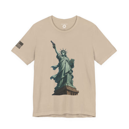 The Real Statue of Liberty T-Shirt — Military Patriotic Tee