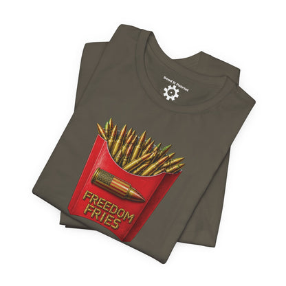 Freedom Fries T-Shirt – Patriotic Fries Graphic Tee