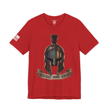 Spartan Thin Green Line T-Shirt — Military Patriotic Tee