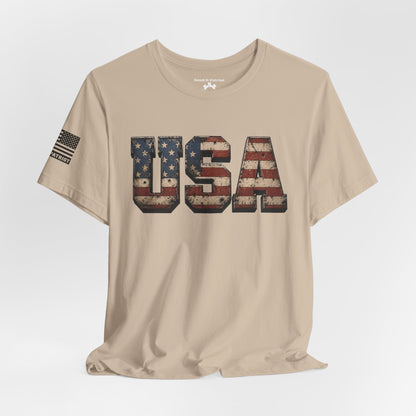 USA T-Shirt — Military Patriotic Tee