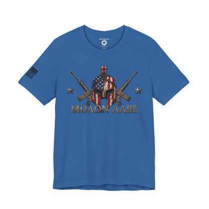 Spartan Molon Labe T-Shirt | Patriotic Style Tee