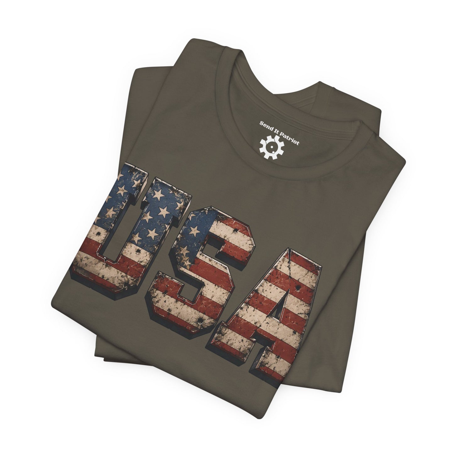 USA T-Shirt — Military Patriotic Tee