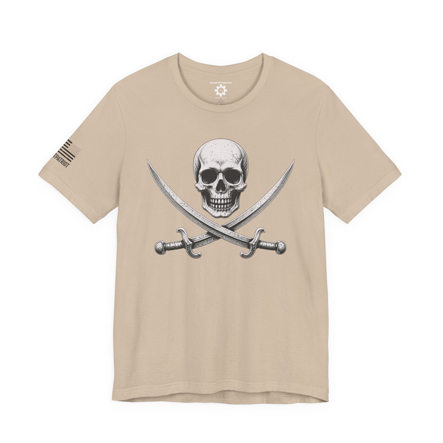 Calico Jack T-Shirt — Vintage Stars & Stripes Tee