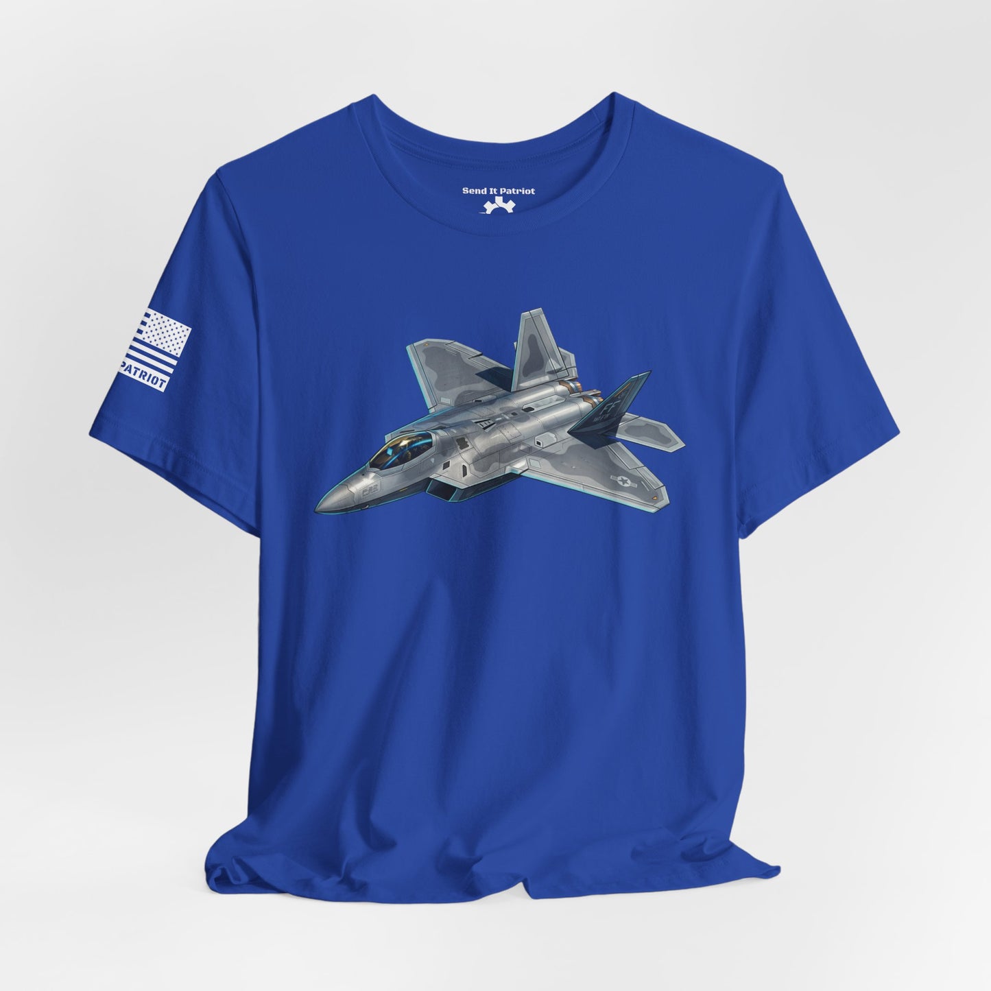 United States F-22 Raptor T-Shirt — Military Patriotic Tee
