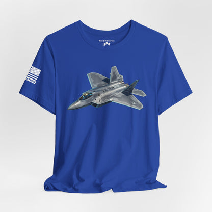 United States F-22 Raptor T-Shirt — Military Patriotic Tee