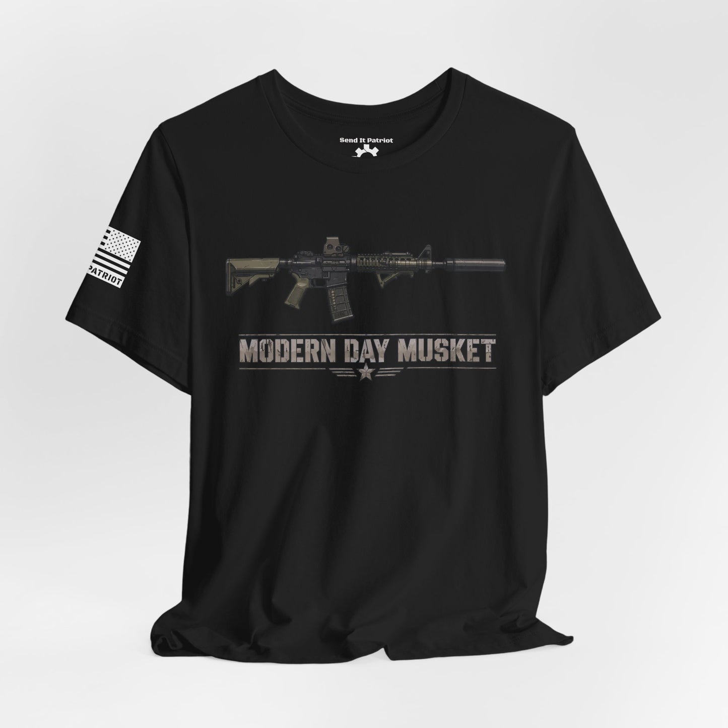 Modern Day Musket T-Shirt — Patriotic Tee