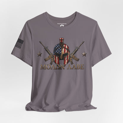 Spartan Molon Labe T-Shirt | Patriotic Style Tee