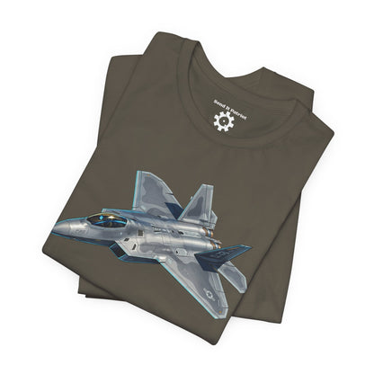 United States F-22 Raptor T-Shirt — Military Patriotic Tee