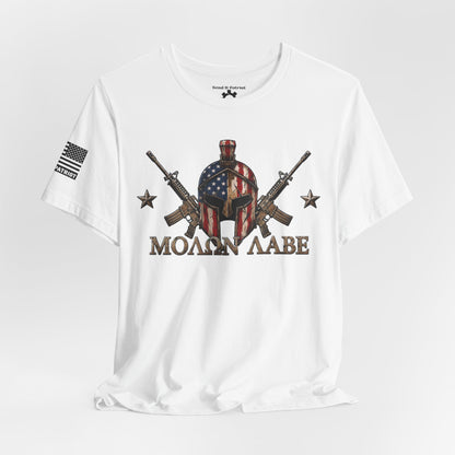 Spartan Molon Labe T-Shirt | Patriotic Style Tee