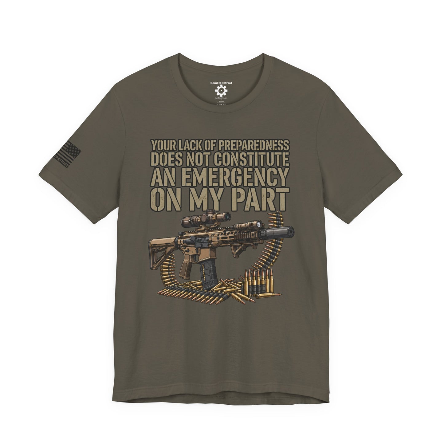 Be Prepared Always T-Shirt — Patriotic Tee