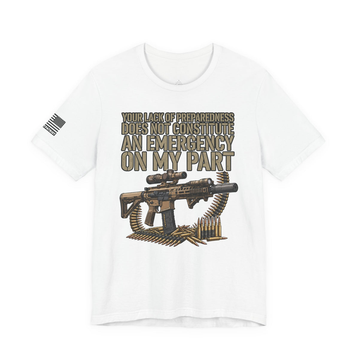 Be Prepared Always T-Shirt — Patriotic Tee