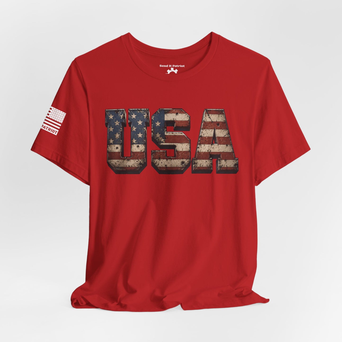 USA T-Shirt — Military Patriotic Tee