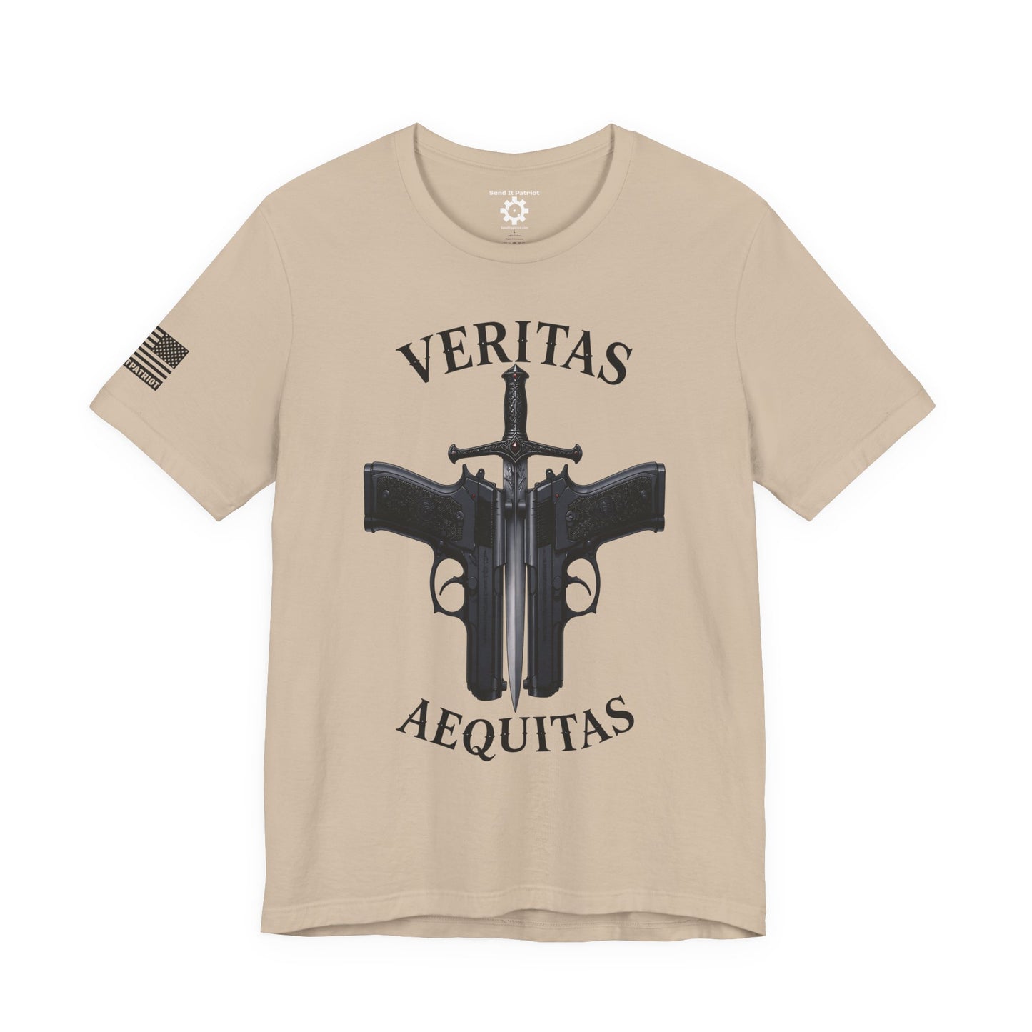 Veritas Aequitas T-Shirt | Patriotic Style Tee