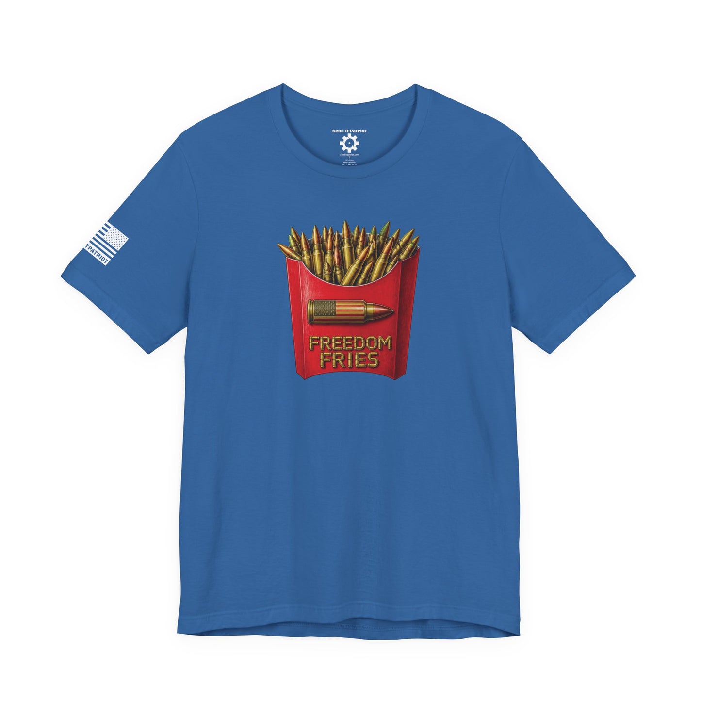 Freedom Fries T-Shirt – Patriotic Fries Graphic Tee