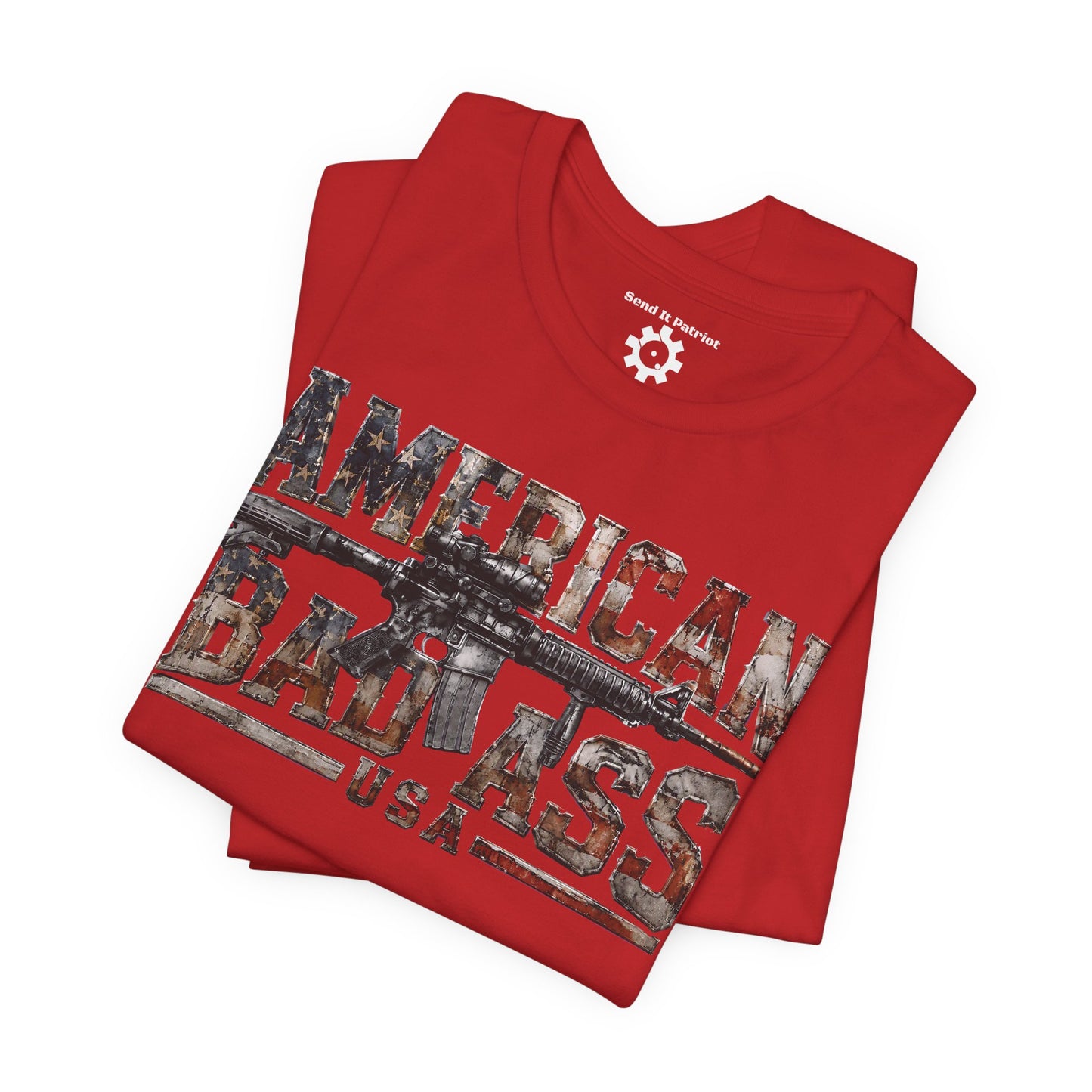 American Bad Ass T-Shirt | Patriotic Style Tee