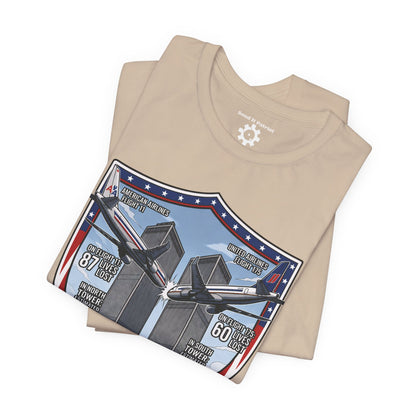 Never Forget 9/11 Tribute Twin Towers T-Shirt — Patriotic Tee
