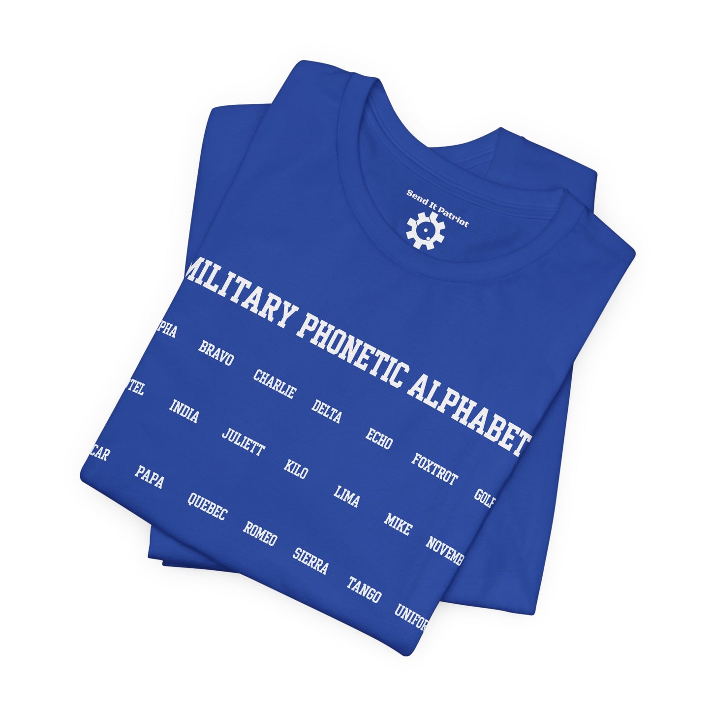 Military Phonetic Alphabet T-Shirt — Military Patriotic Tee