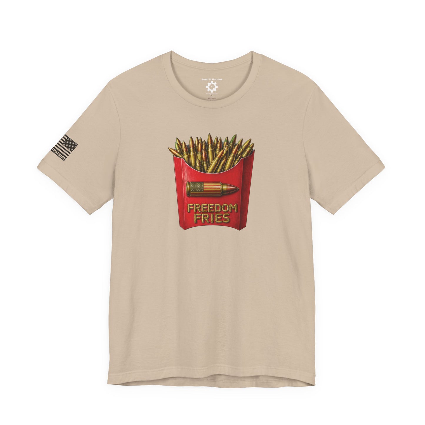 Freedom Fries T-Shirt – Patriotic Fries Graphic Tee