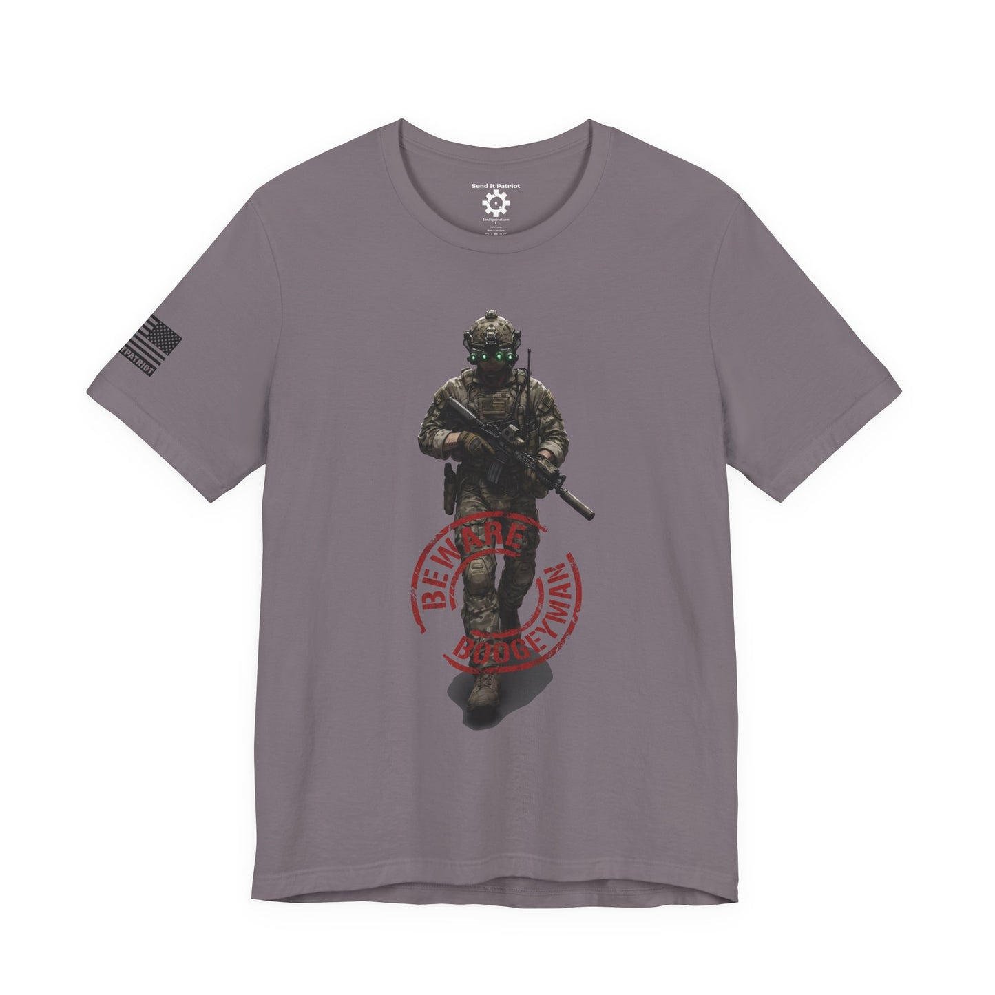 Beware Boogeyman | Boogeyman Hunter T-Shirt — Patriotic Tee