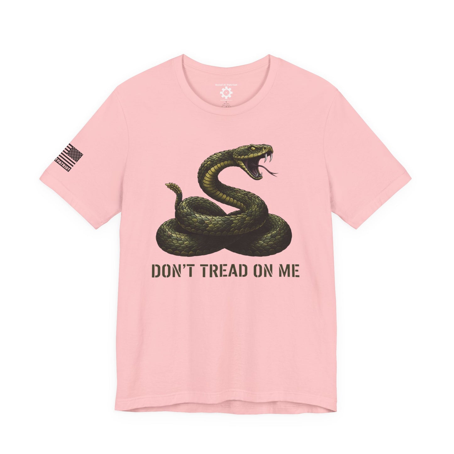 Don't Tread On Me Snake T-Shirt | Gadsden Flag Style Tee
